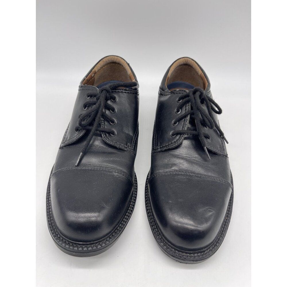 Dockers Black Leather Lace-Up Dress Shoes Size 9.5 M